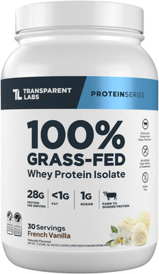 Grass-Fed Whey Protein Isolate - Naturally Flavored, Gluten Free Whey Protein Po