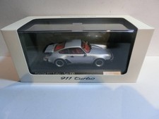 Minichamps PMA 1/43 Porsche 911 Turbo Typ 930 Silver Dealer Model Car