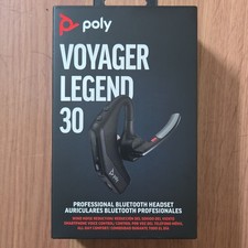Poly Voyager Legend 30 Bluetooth Ear-Hook Headset Noise Canceling USB-C