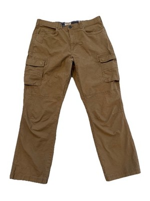 RedHead Cargo Pants Mens 36x29 Brown Cotton Blend Utility Pocket