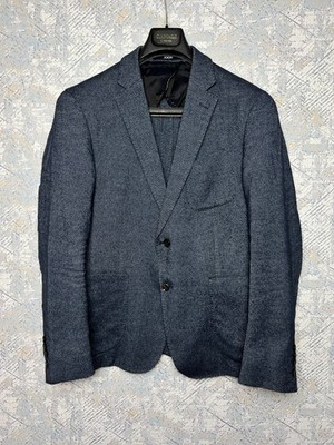 Joop! Blazer Mens Size 50 Dark Navy Blue Slim Fit Sport Coat