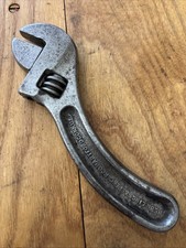 Vintage The Billings & Spencer 6&rdquo; S Shaped Crescent Wrench USA Salesman Size