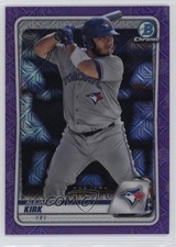 2020 Bowman Chrome Prospects Mega Box Purple Mojo Refractor Alejandro Kirk 6u5
