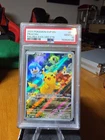 Pokémon Pikachu 027 Scarlet & Violet Promo Holo ETB PSA 10