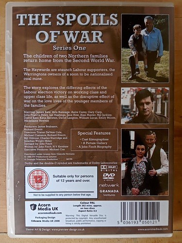 The Spoils of War - Series 1. James Bate, Avis Bunnage.ITV 1980 (Acorn 2xDVD Set - Picture 2 of 4