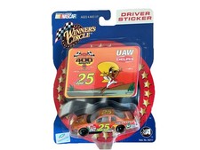 Nascar Driver Sticker Monte Carlo 400 Rematch UAW Delphi Looney Toons 25 Chevy