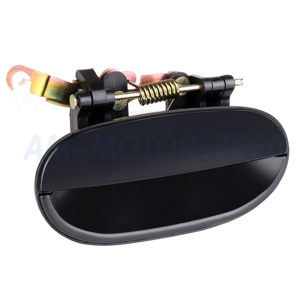 1Pc Door Handle Exterior For 1995-1997 Hyundai Accent Black Rear Right Side Foto 2 de 4