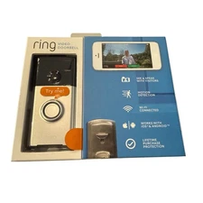 Ring Video Doorbell Smart Home Security Camera WiFi Connected Motion Detection