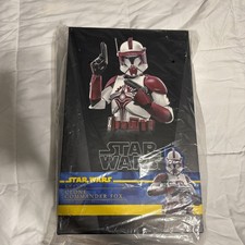 Hot Toys Star Wars Clone Commander Fox 1:6 Scale Figure The Clone Wars TMS103