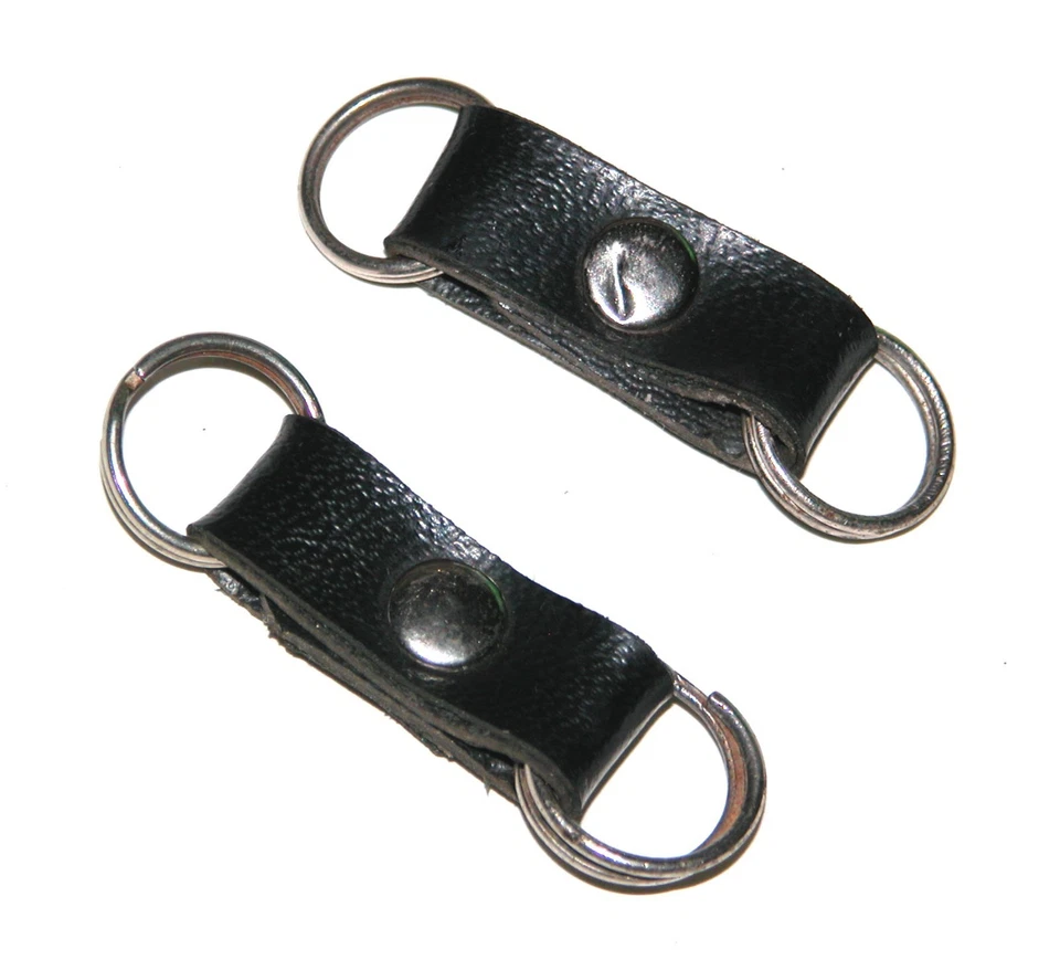 Extensores de anillo de correa de cuero vintage para cámara - Par #15 Foto 2 de 2