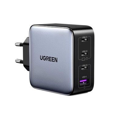 UGREEN Nexode 100W USB-C - 4 Port Schnellladegerät -Gan Netzteil unterstützt PPS