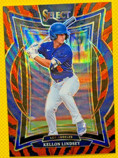 Kellon Lindsey #37 [Tiger Print Prizm Wave] 2025 Panini Select MLB - Case Hit 💥