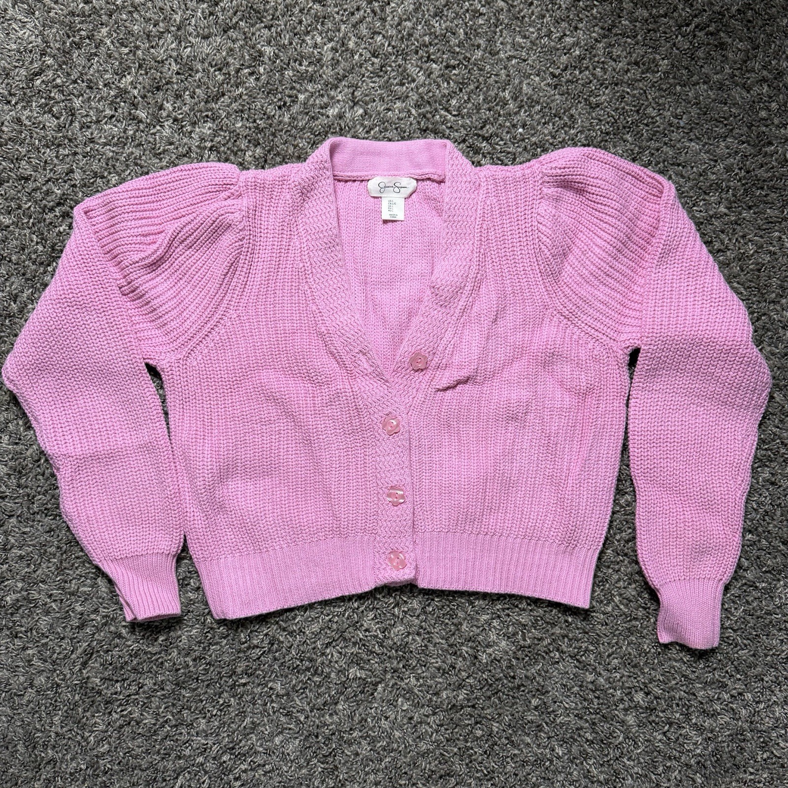 Jessica Simpson Cardigans Top Pink Size L