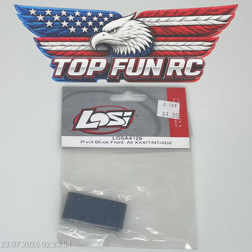 LOSI Pivot Block Front: All XXX/T/NT/AD2 LOSA4129 - Image 1 of 1