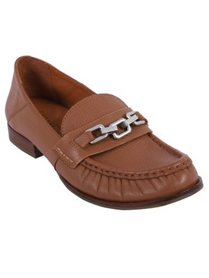 GENTLE SOULS KENNETH COLE Womens Brown Moc Janella Loafers Shoes 7 M