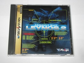 Assault Suit Leynos 2 Sega Saturn Japan import +data list US Seller