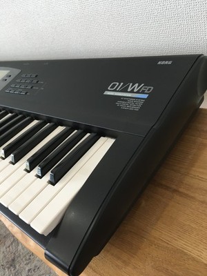 Rare Korg 01/W FD 61-Key Synthesizer Music Workstation Serviced w