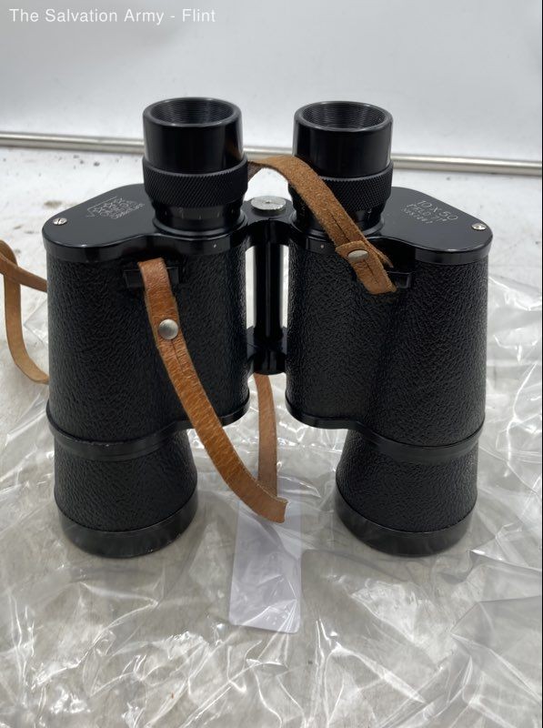 Omega 572867 Black 7.1 Degree 10x50 Coated Lens Field Binoculars With Strap