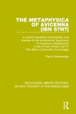 The 'Metaphysica' of Avicenna (ibn S?n?) - 9781138947375