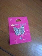 Claire?s Sliving Paris Hilton Silver Butterfly Ring