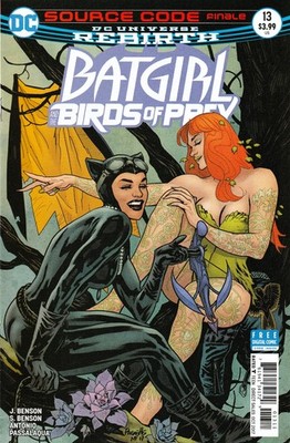 BATGIRL AND THE BIRDS OF PREY #13 (2016) YANIK PAQUETTE COVER ~ UNREAD NM