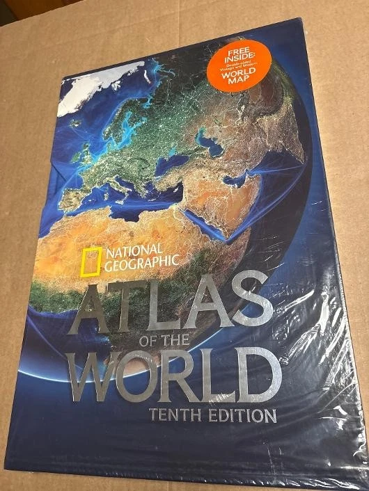 25+ National Geographic World Maps & Atlases for sale | Updated