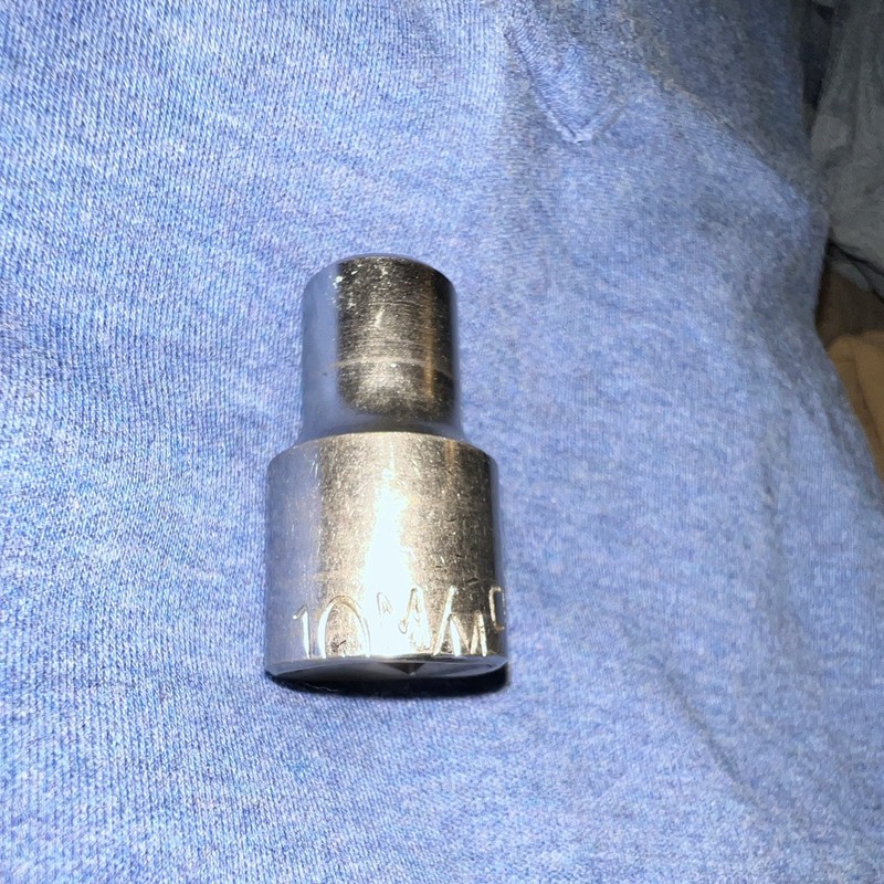 Rare 10 MM Mis-stamped Craftsman Socket, In Excellent Condition