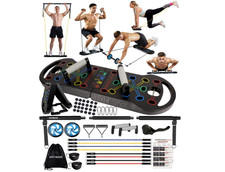 Tabla push up 20 en 1 plegable, gimnasio port...
