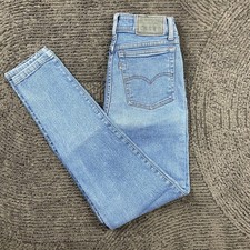 Vintage Levi  s 900 Series Women  s Jeans 23x29 Light Wash Hong Kong Made 90s