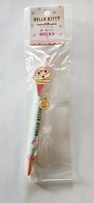 Sanrio x Baskin Robbins Hello Kitty Pen NIP 2016 HTF 31 Flavors Ice Cream
