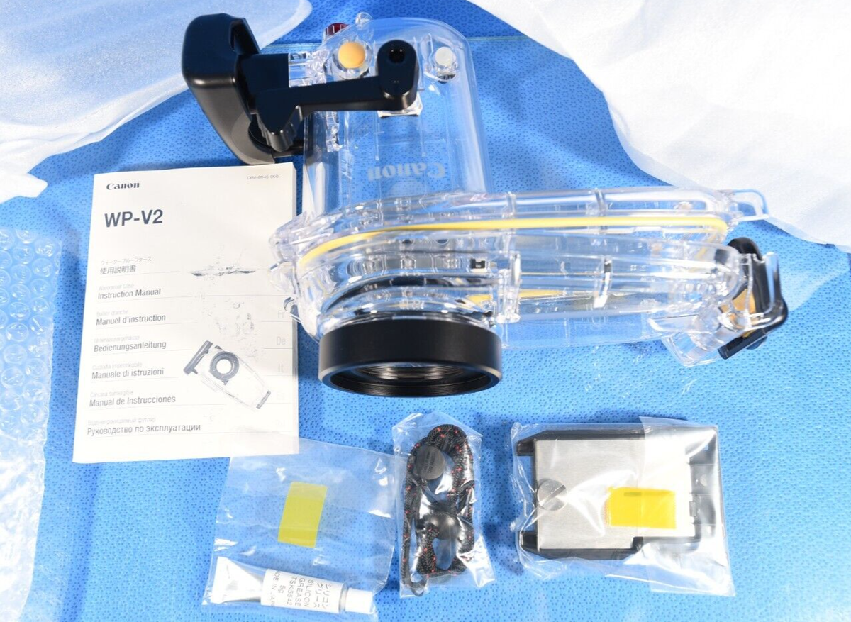 Canon WP-V2 130 Feet Waterproof Case For Vixia Camcorder | eBay
