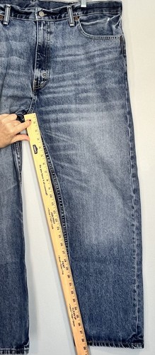 Levis 505 Jeans Straight Cut Mens Jeans 40x30 - Picture 10 of 12