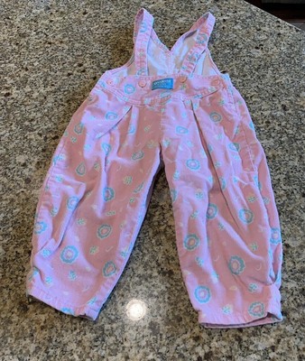 pink oshkosh overalls