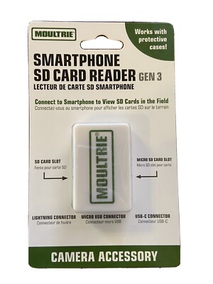 Moultrie Smartphone SD Card Reader Gen