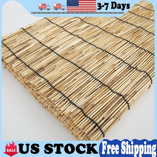 3M 1Roll Garden Natural Reed Fence Willow Cane Screening Screen Long Panel Fence