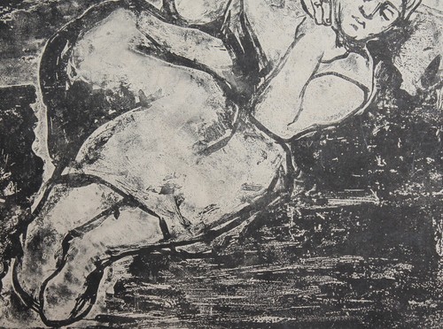 Vintage Frau Portrait Expressionist Print - Bild 9 von 10