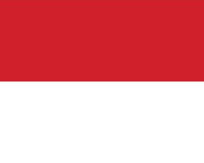 Monaco Flag Poster