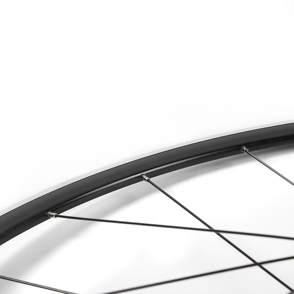 700C Ultralight Road Bicycle Bike Wheel Front Rear Wheelset Brake C/V 7