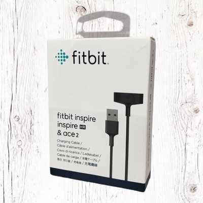 Fitbit Charging Cable for Fitbit Inspire/Inspire HR and Ace 2 - Black (FB169RCC)