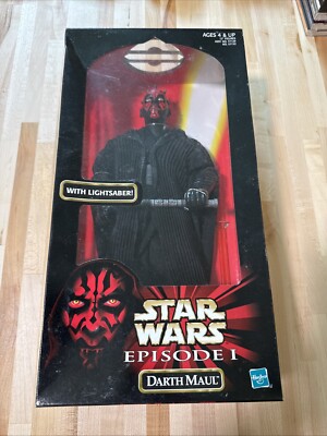Star Wars 12'' DARTH MAUL Doll/Action Figure 1999 Hasbro Episode I Collection