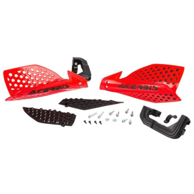Acerbis Handschützer X-Ultimate Rot/Schwarz, Inkl. Anbaukit