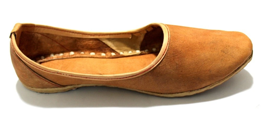 Men Mojari pure Leather Handmade Khussa Shoes Traditional Jutti US size 10