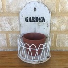 Rustic Wooden Flowers & Garden Planter Box with Roof Home & Garden Gift for Mum