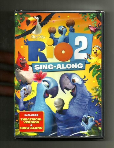 Sing Along Rio RIO 2 Movie & Sing-Along (2014, DVD) BRAND NEW SEALED: 10 Songs: Kids ...