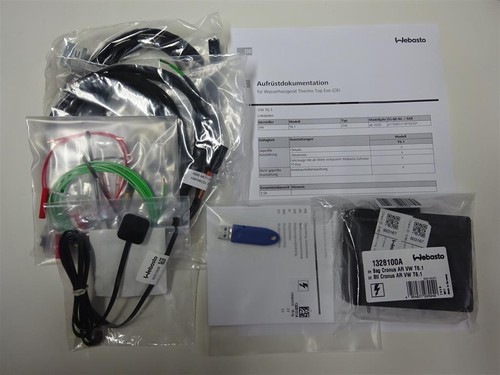 Kit de actualización de calefacción de estacionamiento Webasto VW T6.1 con mando a distancia T91 1328073A - Imagen 6 de 9