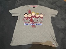 Tiny Idols England Medium T-Shirt Sing For England Eng-Er-Land 2010 World Cup