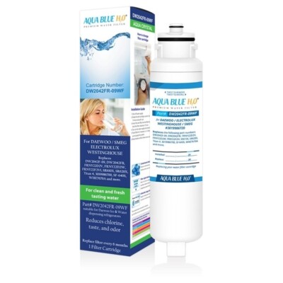 AQUA BLUE H20 Aqua Crystal Daewoo Filter DW2042FR-09 DW2042F-09 DW2042FB FR620X