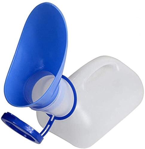 Unisex Potty Urinal for Car, Portable Urinal for Men and Women, Bedpans Pee B...