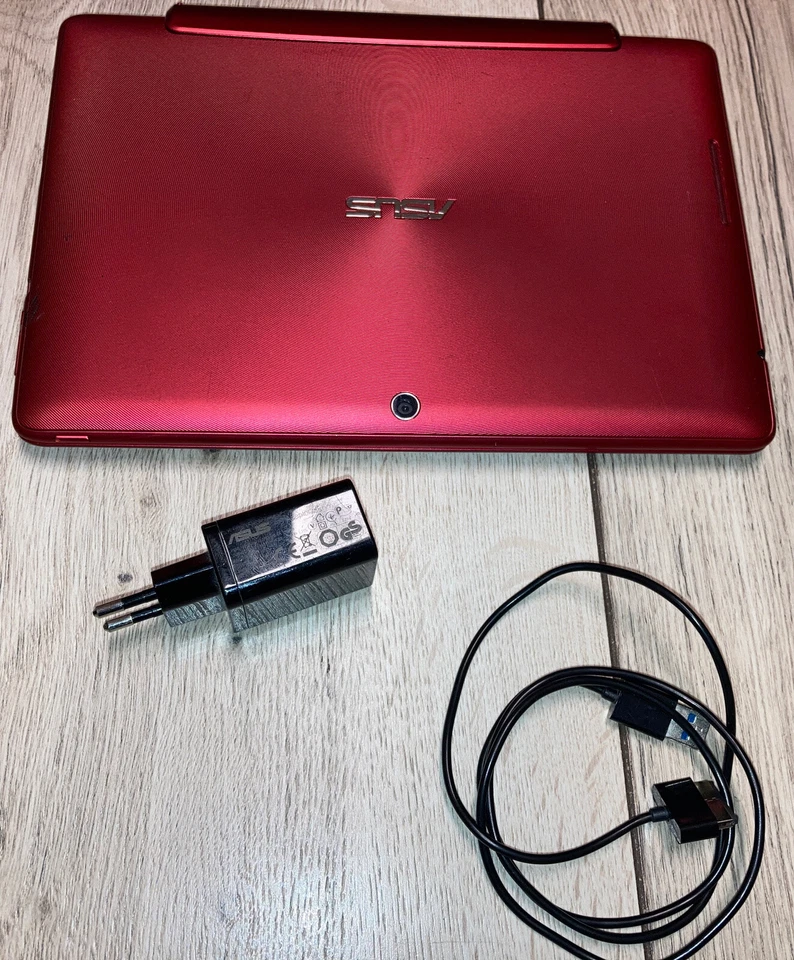 Asus Transformer Pad TF300T 32GB 10.1 Zoll Tablet Farbe ROT und Station - Bild 4 von 4