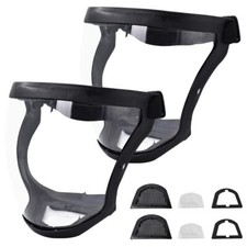 2X Anti-fog Shield Safety Full Face Super Pro...